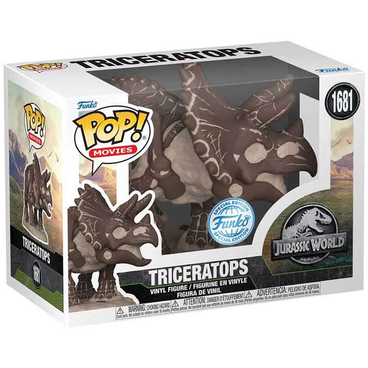 Funko Pop! Movies: Jurassic Park – Triceratops Fossil Vinyl Figure