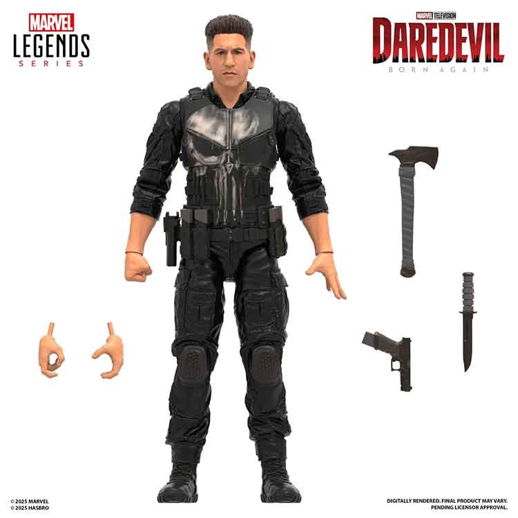 Hasbro Marvel Legends Punisher Action Figure – Daredevil: Born Again