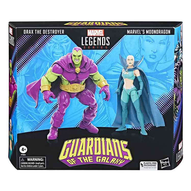 Marvel Legends Guardians of the Galaxy Drax & Moondragon 6-Inch Figures
