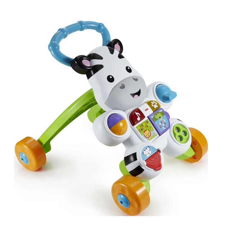 Fisher-Price Learn With Me Zebra Walker | Interactive Baby Activity Toy