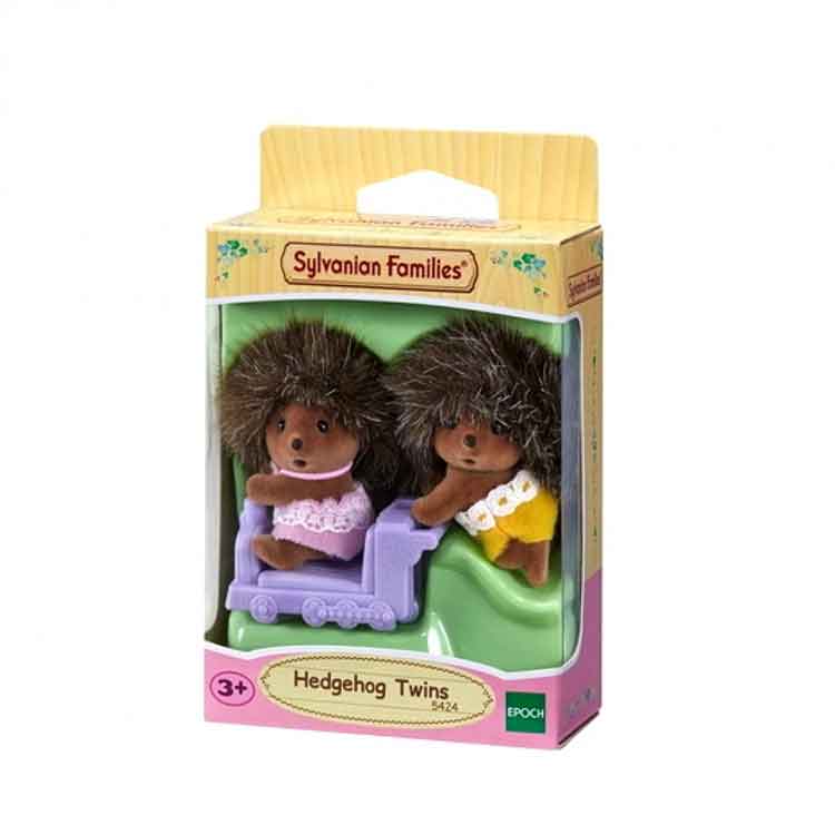 Sylvanian Families Hedgehog Twins | Collectible Animal Figures Set