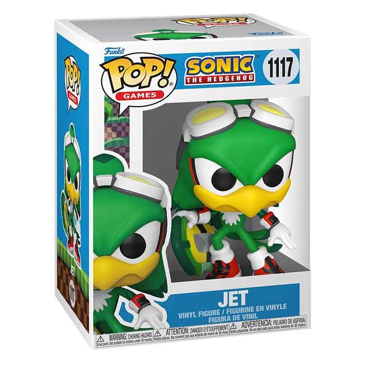 Funko Pop Games: Sonic the Hedgehog – Jet the Hawk Vinyl Figure