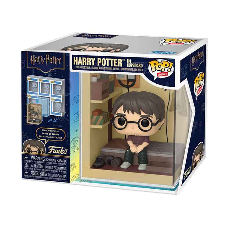 Funko POP! Nooks Harry Potter in Cupboard Vinyl Figure Diorama