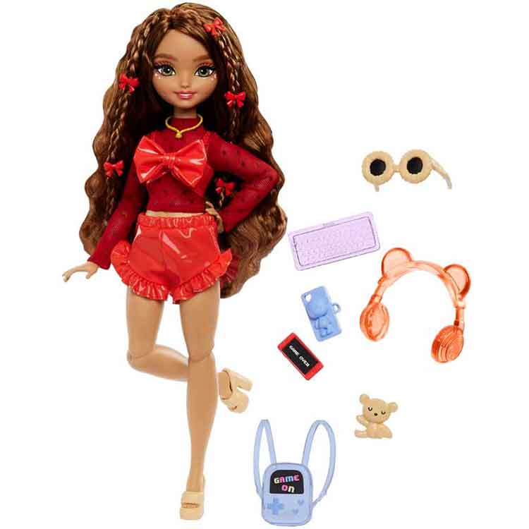Barbie Dream Besties Teresa Fashion Doll with Video Game Accessories