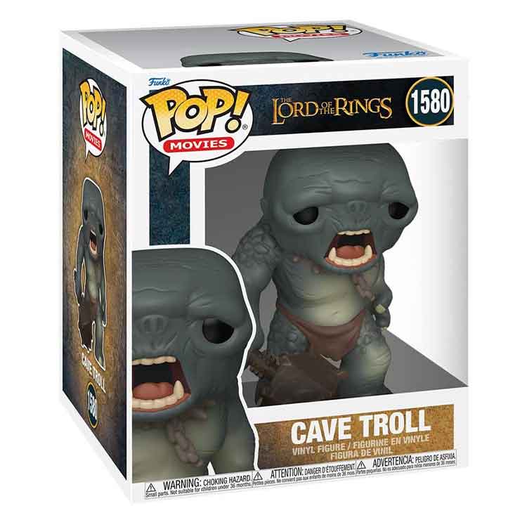 Funko Pop Super: Lord of the Rings Cave Troll 6-inch Vinyl Figure