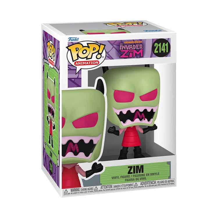Funko Pop! Animation: Invader Zim - Zim 9cm Vinyl Figure Collectible