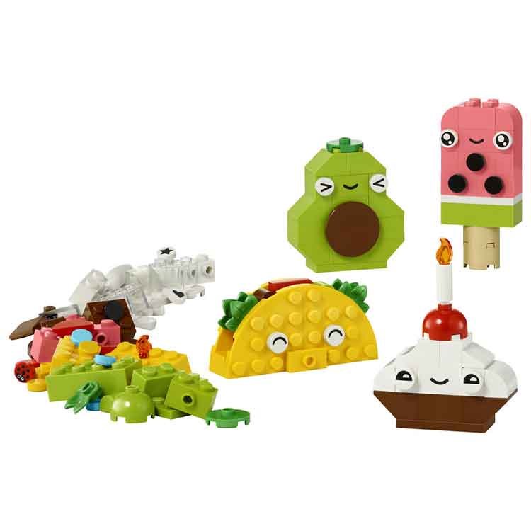 LEGO Classic 11039 Creative Food Friends Building Set for Kids Ages 4+