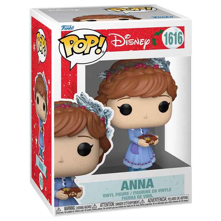 Funko Pop Disney: Princess Holiday Anna Vinyl Figure – Collectible Toy