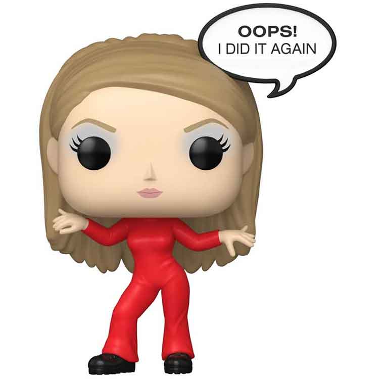 Funko Pop! Britney Spears Oops I Did It Again Vinyl Figure – 9cm