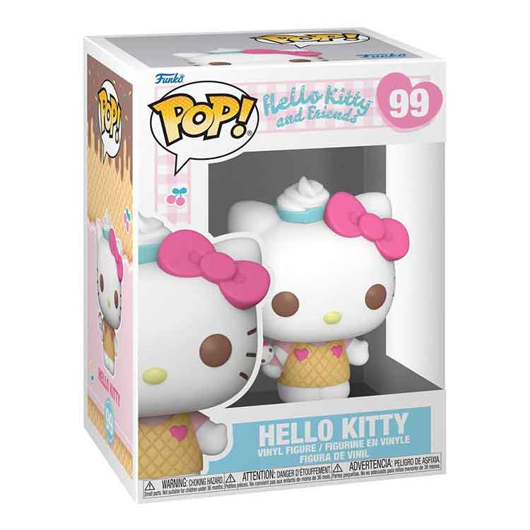 Funko Pop Sanrio: Hello Kitty Ice Cream Vinyl Figure – 9cm Collectible