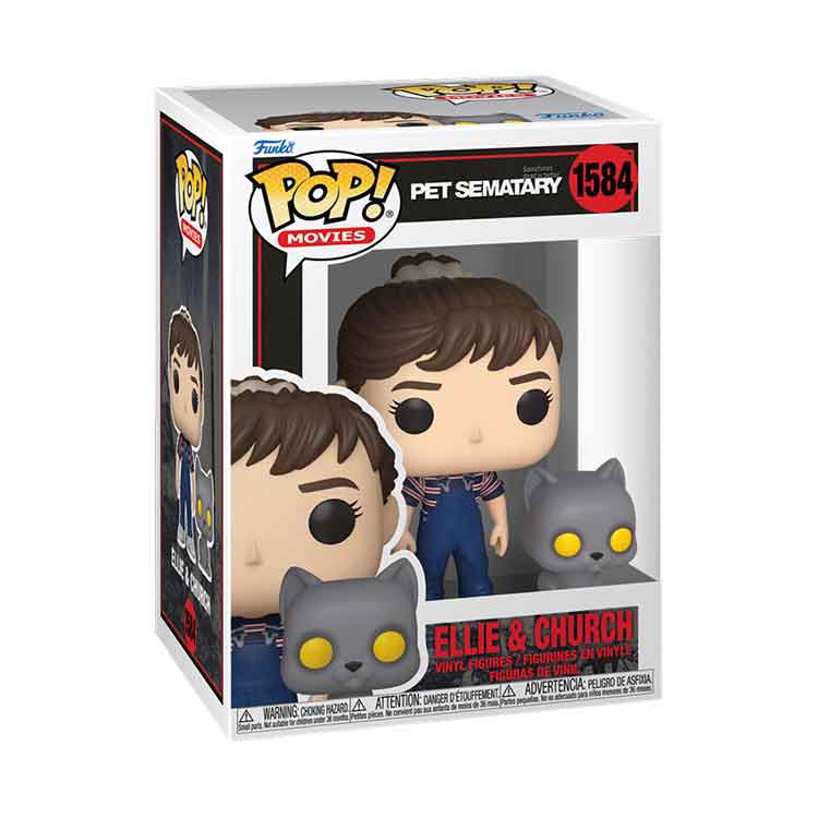 Funko POP! & Buddy: Pet Sematary – Ellie & Church Vinyl Figure