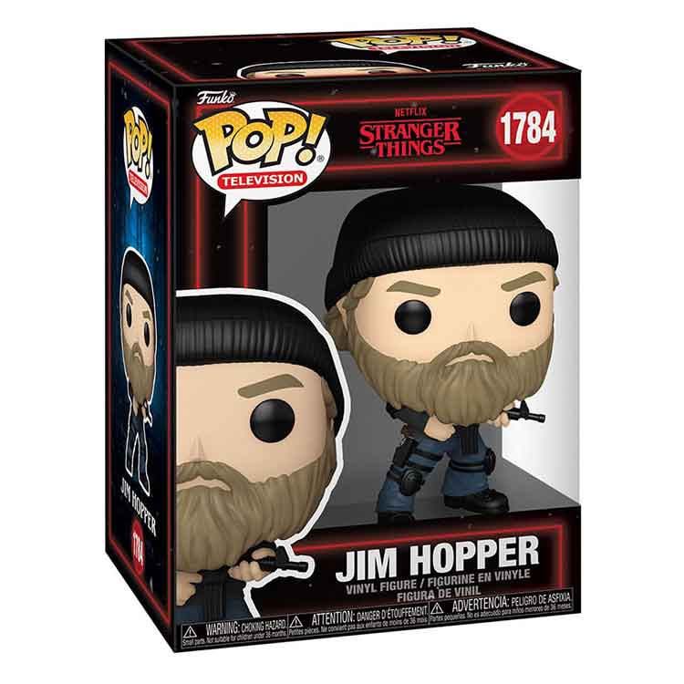 Funko Pop! Stranger Things Jim Hopper Vinyl Figure – 9cm Collectible