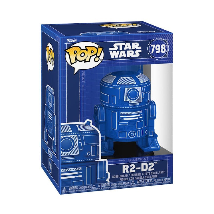 Funko Pop! Star Wars R2-D2 Vinyl Figure - 9cm Collectible Toy