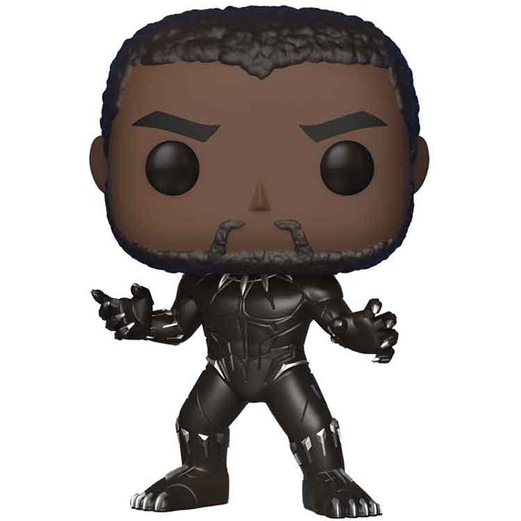Funko Pop Marvel: Black Panther Vinyl Figure – 9cm Collectible
