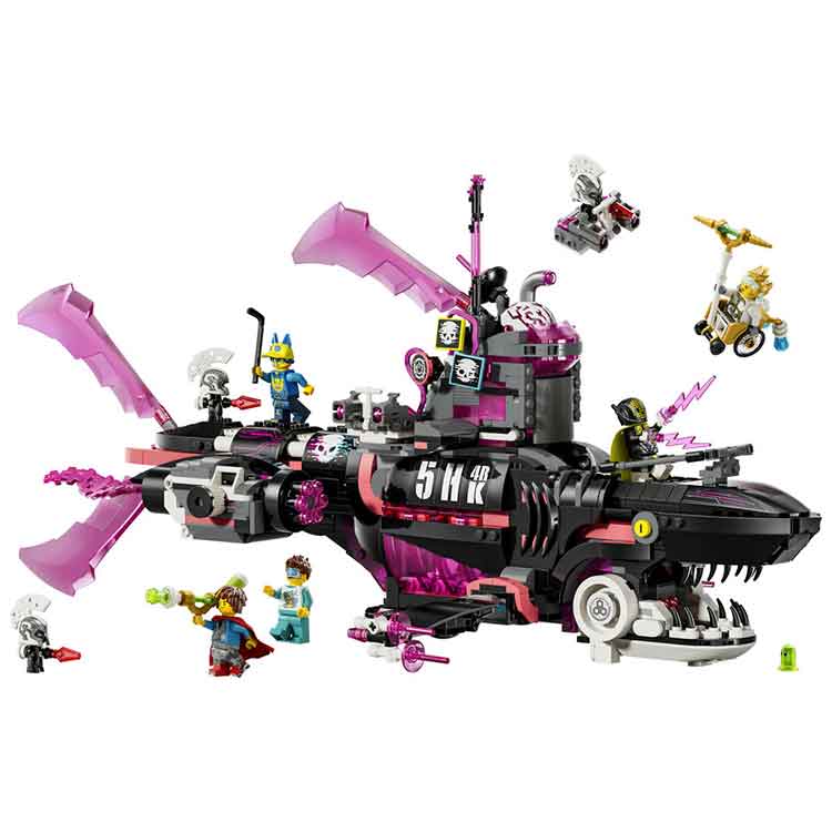 LEGO DREAMZzz Nightmare Shark Submarine 71500 Building Set for Kids
