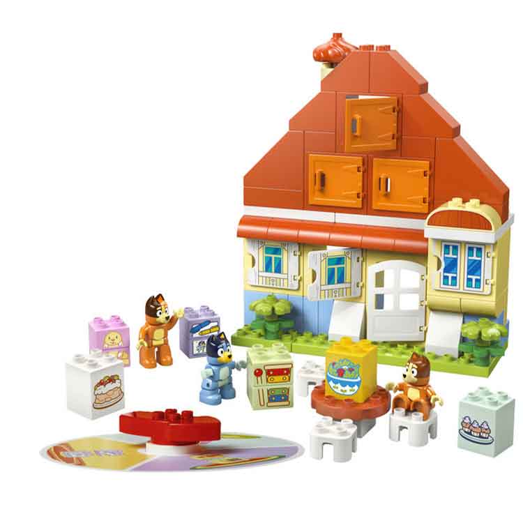 LEGO DUPLO Bluey's Family House 10459 - 2-in-1 Interactive Toy Set