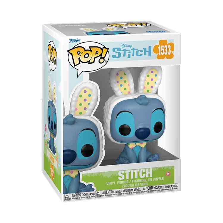 Funko POP Disney: Easter Stitch Vinyl Figure – Collectible 9cm Toy