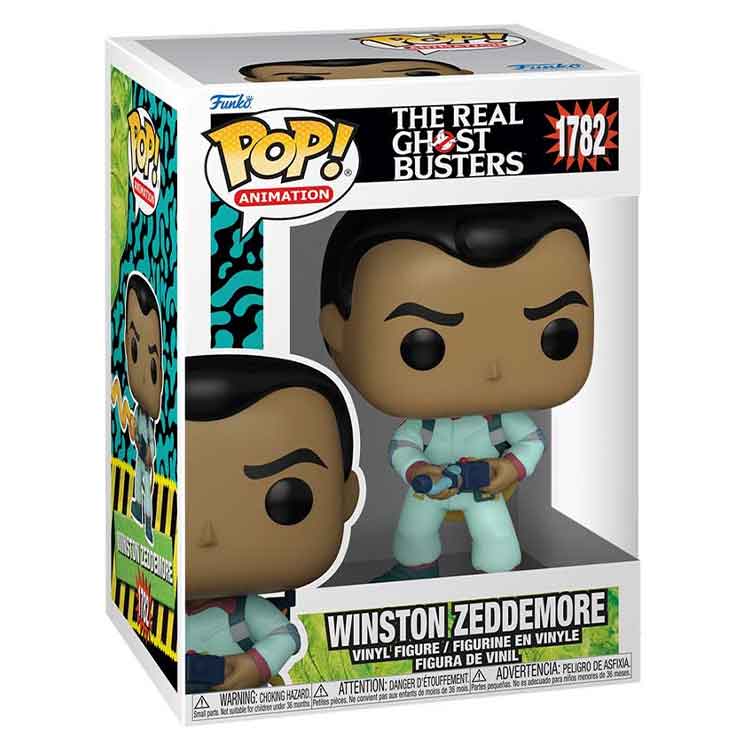 Funko Pop Animation: The Real Ghostbusters – Winston Zeddemore Vinyl Figure