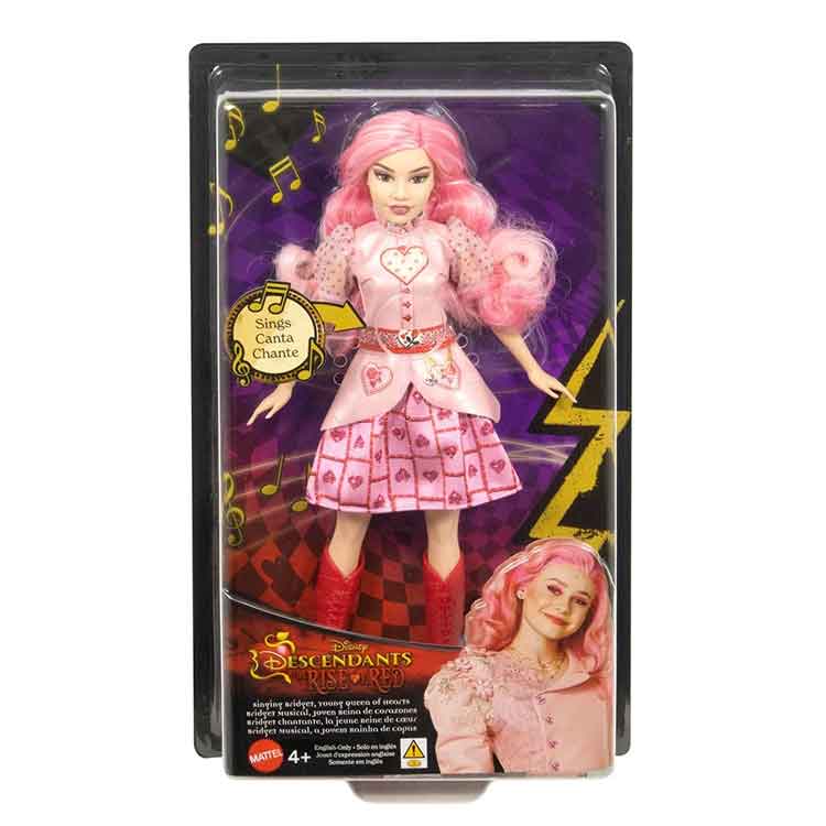 Disney Descendants Singing Bridget Young Queen of Hearts Doll