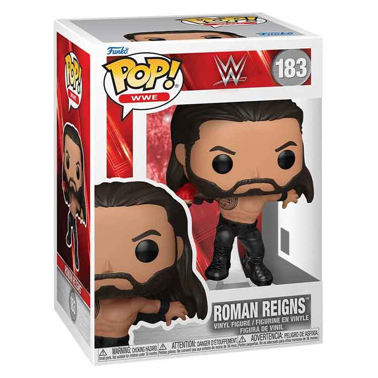 Funko Pop WWE: Roman Reigns Vinyl Figure – 9cm Collectible Toy