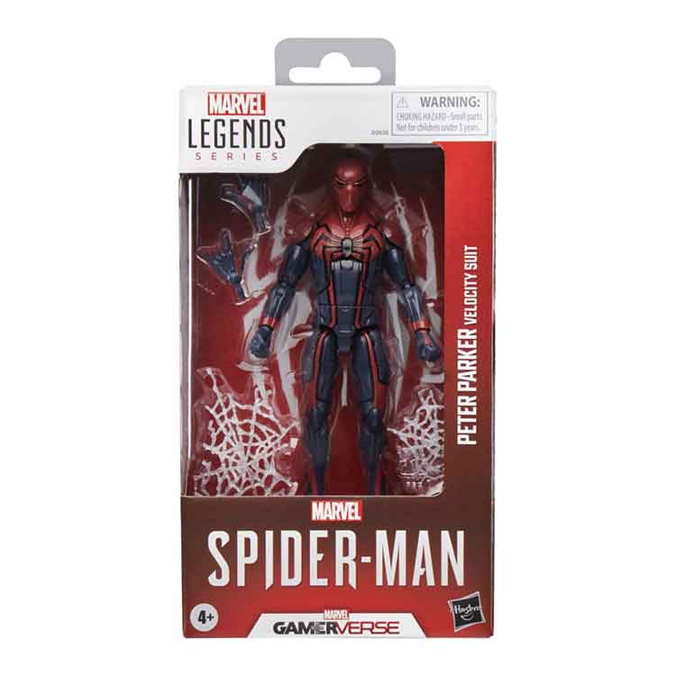 Marvel Legends Spider-Man Velocity Suit Peter Parker Action Figure