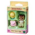 Sylvanian Families Walnut Squirrel Baby - Miniature Animal Figurine