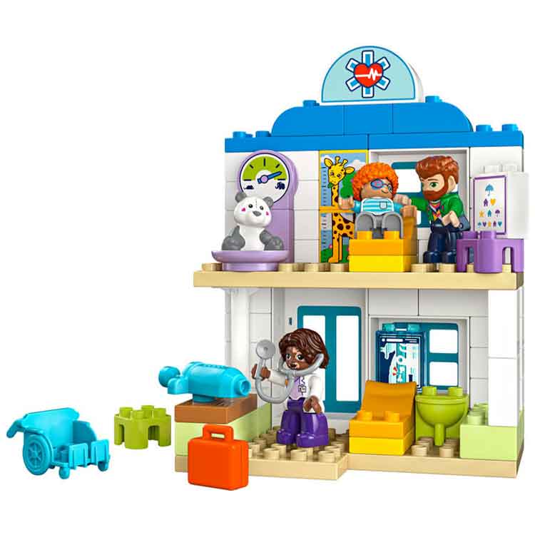 LEGO DUPLO Town First Time: Visit with the Doctor Playset (10449)
