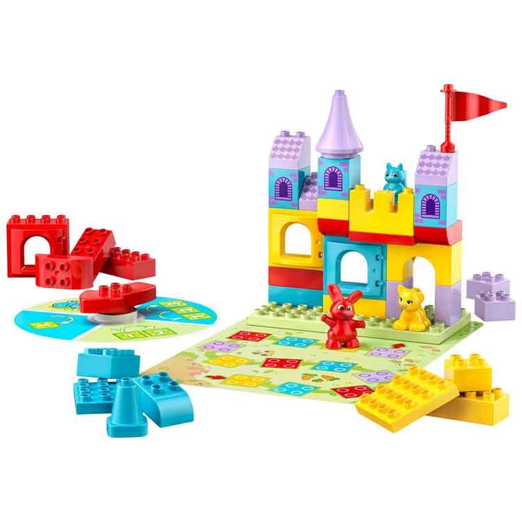 LEGO DUPLO 10450 Hopsy's Castle Game – 2-in-1 Preschool Learning Toy