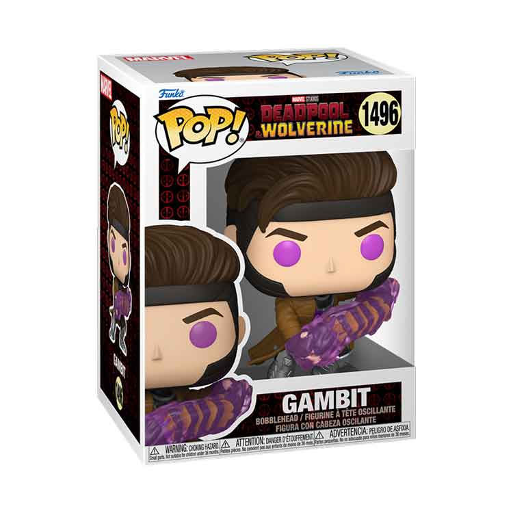 Funko POP Marvel: Deadpool & Wolverine – Gambit Vinyl Figure