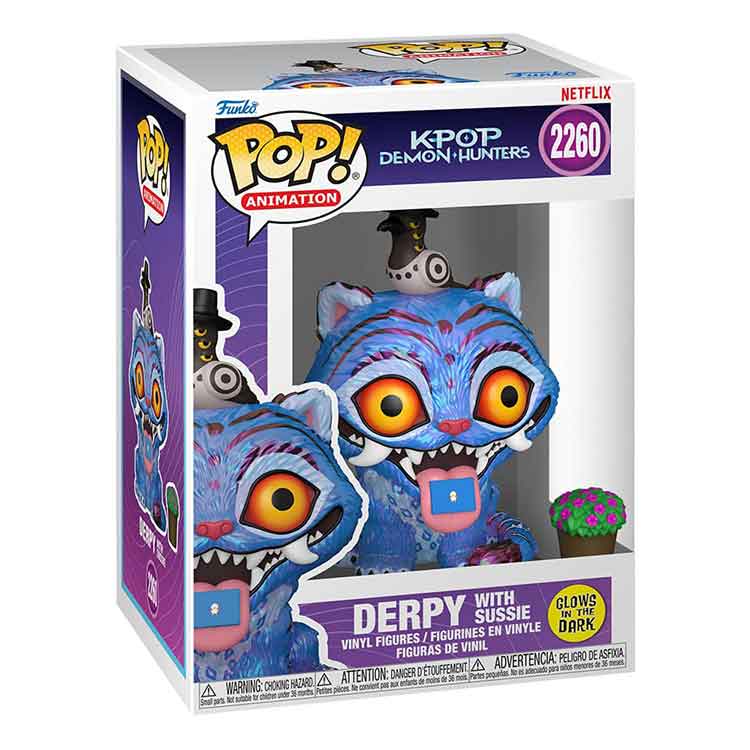 Funko Pop! Animation: Demon Hunters - Tiger with Bird Vinyl Figure