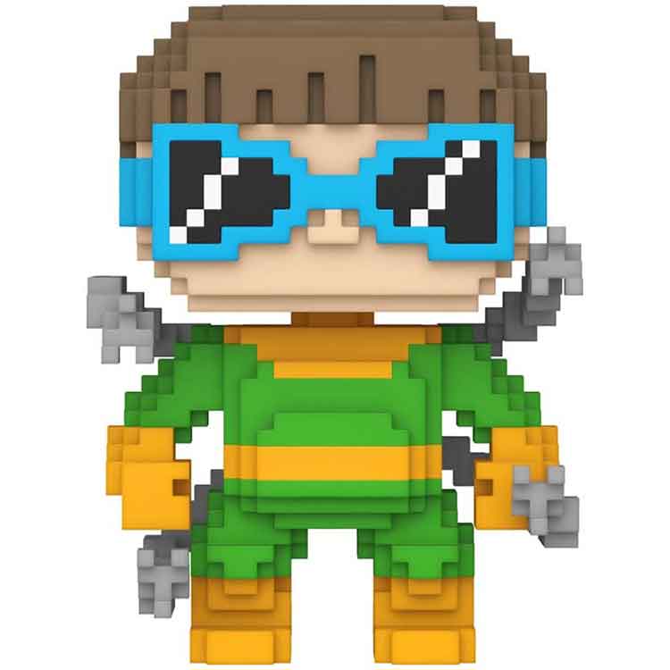 Funko Pop Marvel: 8-Bit Doc Ock Vinyl Figure - Collectible 9cm Toy