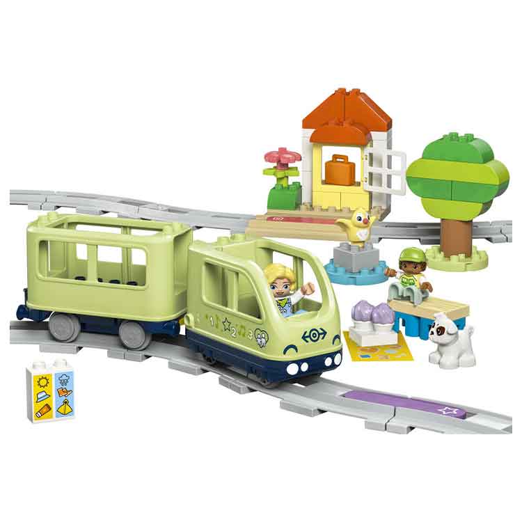 LEGO DUPLO 10427 Interactive Adventure Train Set for Toddlers