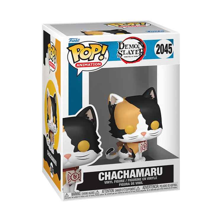 Funko Pop! Demon Slayer Chachamaru Vinyl Figure – 9cm Collectible