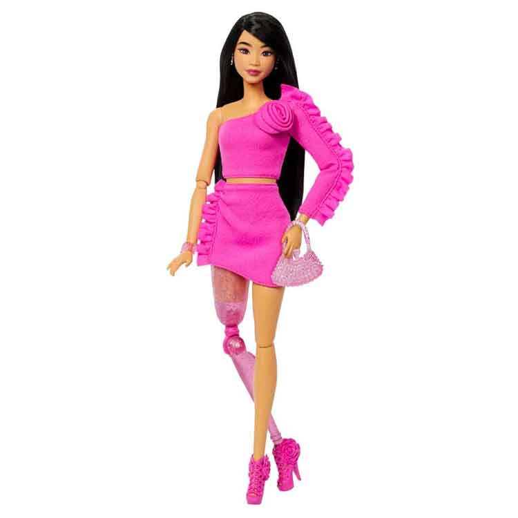 Barbie Deluxe Style Fashion Doll – Rose Pink Glamour Collectible