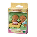 Sylvanian Families Toy Poodle Twins - Collectible Figures with Ride-on Toy