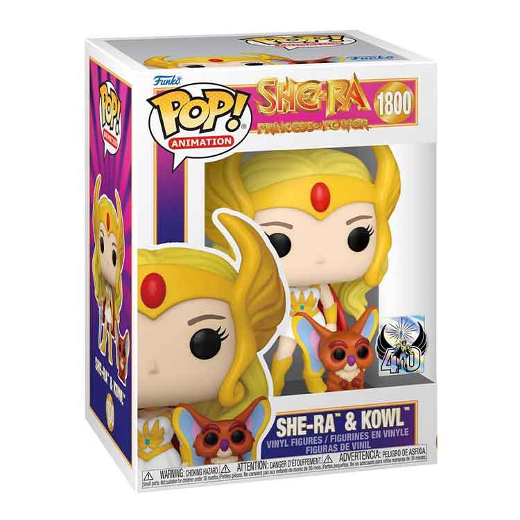 Funko Pop & Buddy: She-Ra and Kowl Vinyl Figure - 9cm Collectible