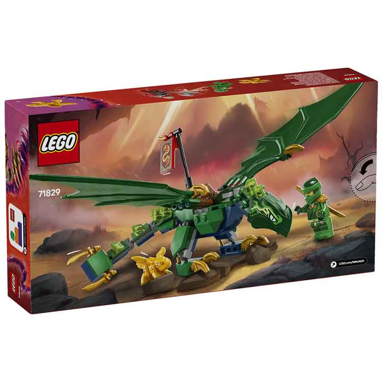 LEGO NINJAGO Lloyd's Green Forest Dragon 71829 Building Kit Toy