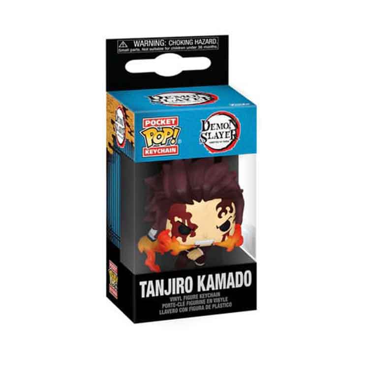 Funko Pop! Keychain: Demon Slayer - Tanjiro Kamado (Dancing Flash)