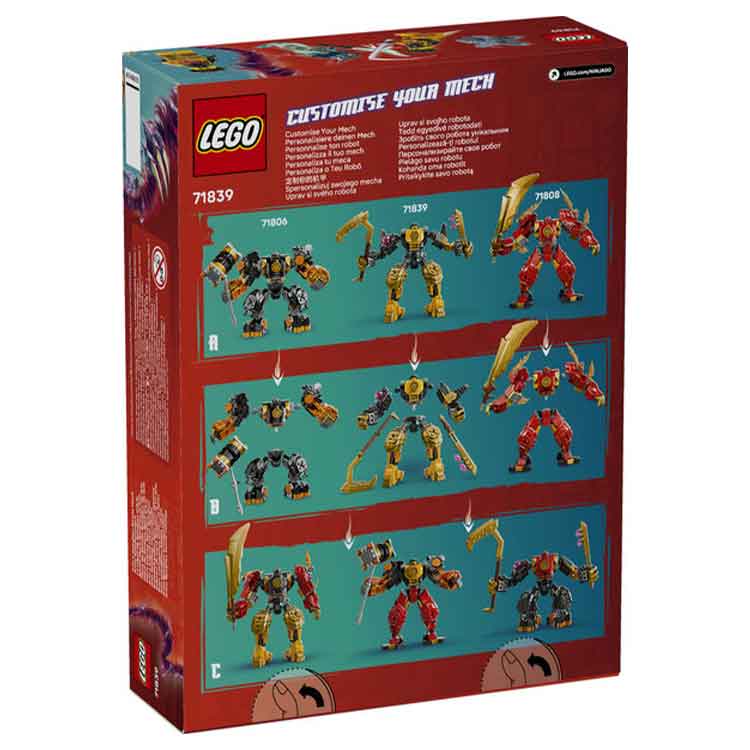 LEGO NINJAGO Arin's Spinjitzu Battle Mech 71839 Building Set Toy