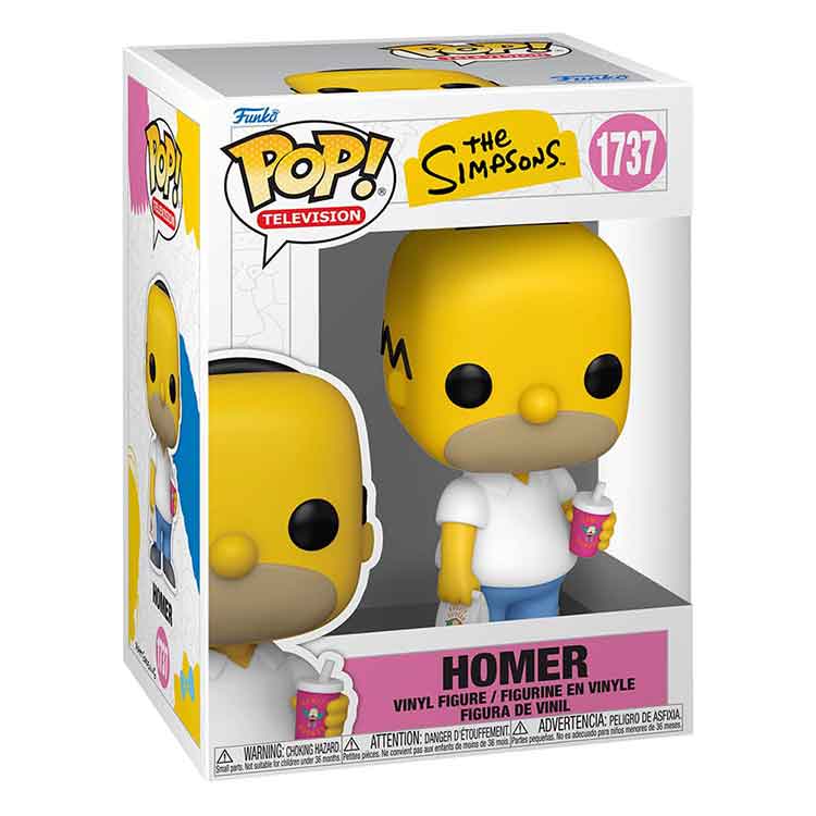 Funko Pop! TV: The Simpsons - Homer Simpson Vinyl Figure (9cm)