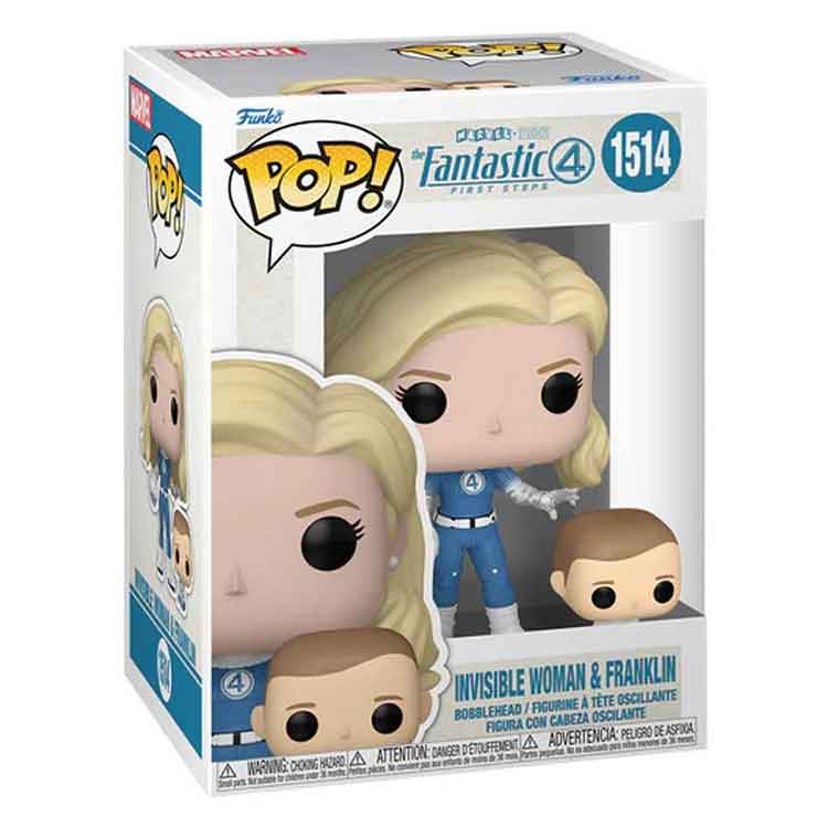 Funko Pop! Marvel Fantastic Four: Invisible Woman & Franklin Vinyl Figure