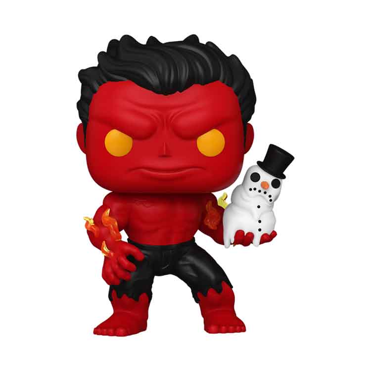 Funko POP Marvel: Holiday S4 – Red Hulk Vinyl Figure Collectible