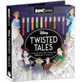 Disney Twisted Tales Colouring Book with 10 Pencils - AJ Toys & Books