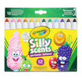 Crayola Silly Scents Broadline Markers – 12 Sweet Scented Art Markers