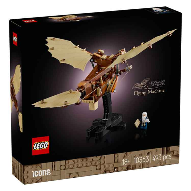 LEGO Icons 10363 Leonardo da Vinci's Flying Machine Ornithopter Model