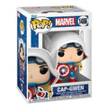 Funko Pop Marvel: Spider-Gwen Gwenverse – Captain America Vinyl Figure