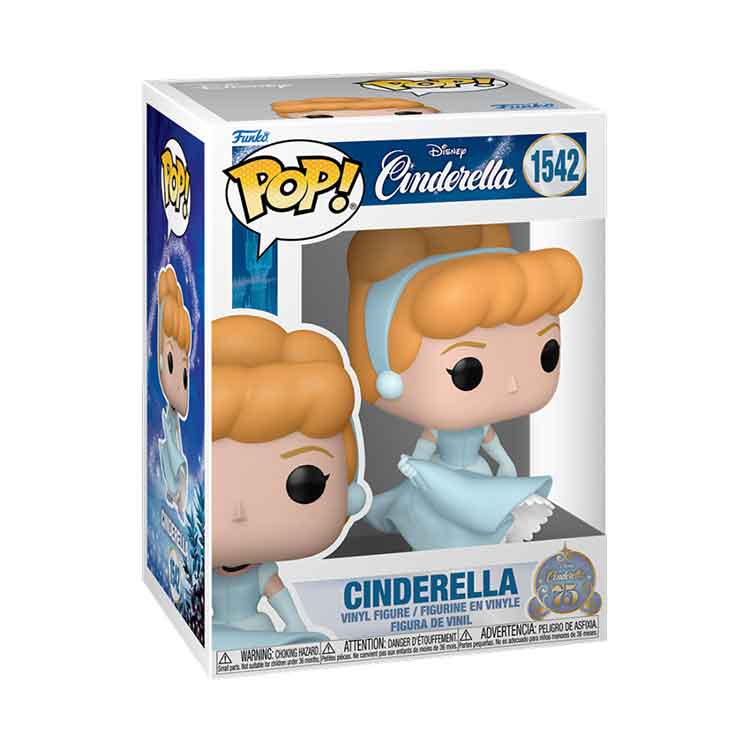 Funko POP Disney: Cinderella 75th Anniversary Vinyl Figure – 9cm