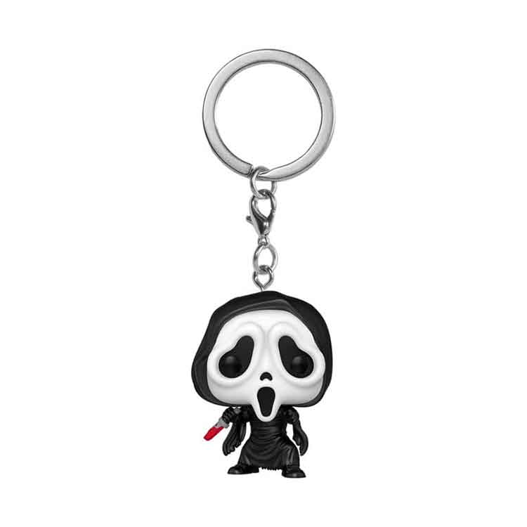 Funko Ghost Face Pop! Keychain – Scream Horror Movie Collectible