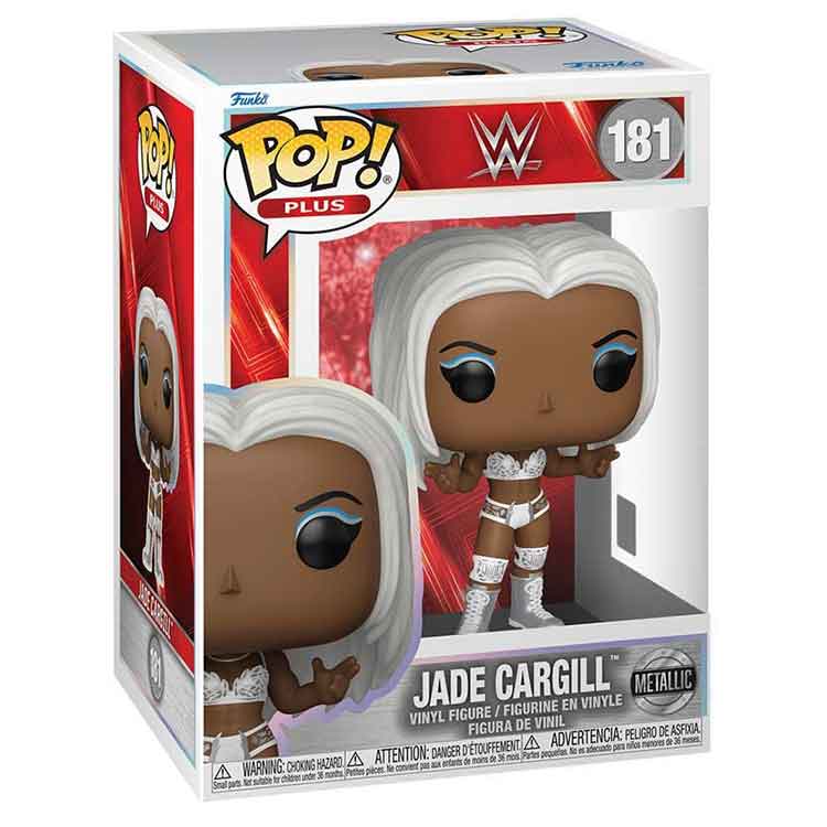 Funko Pop! WWE Jade Cargill Metallic Vinyl Figure - 9cm Collectible