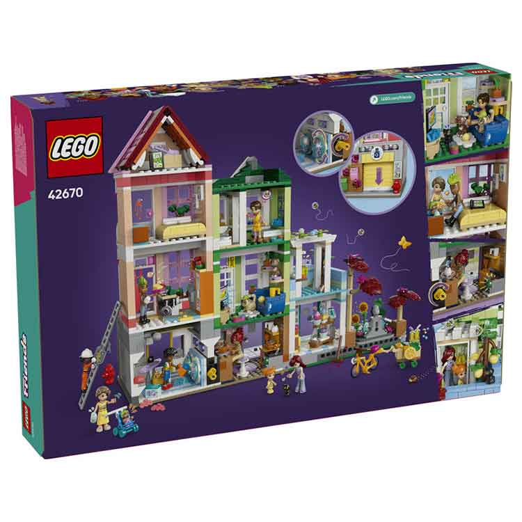 LEGO Friends Heartlake City Apartments and Shops Model Kit (42670)